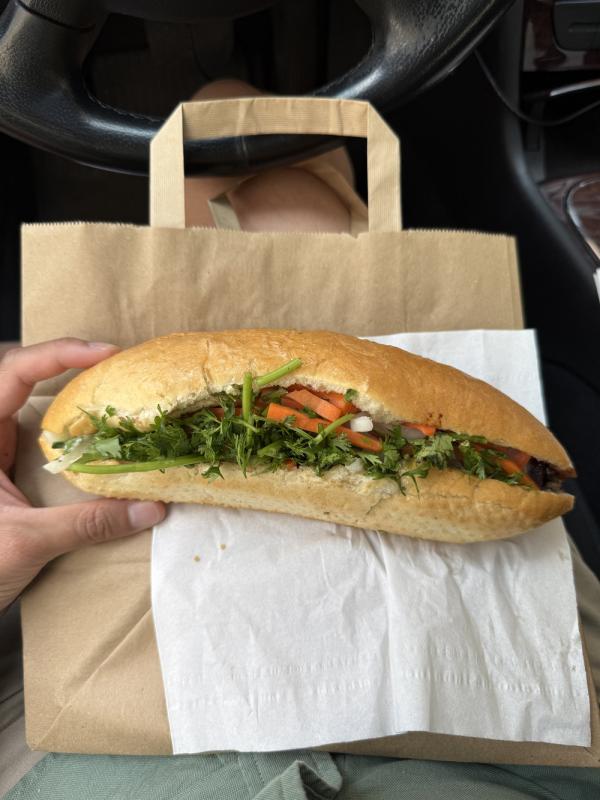 Vietnamská bageta z Bamico