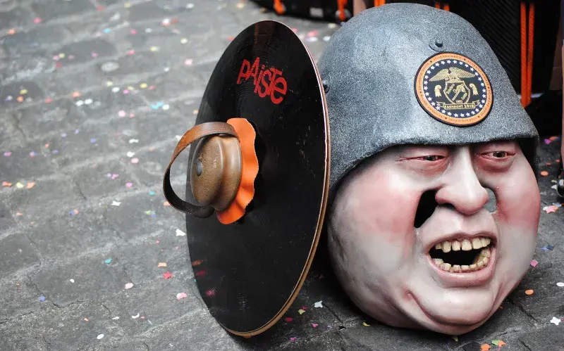 Fasnacht Basel - masky 