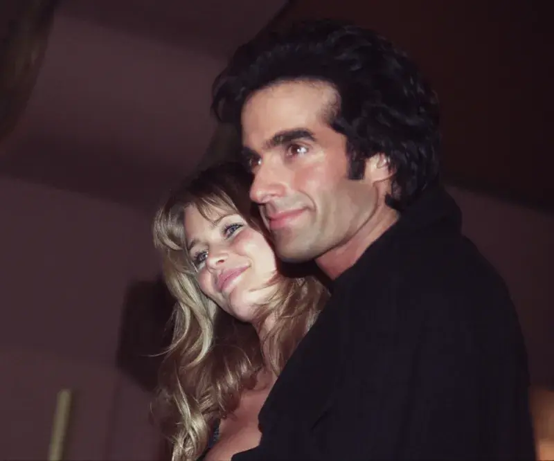 Claudia Schiffer a David Copperfield v roce 1993