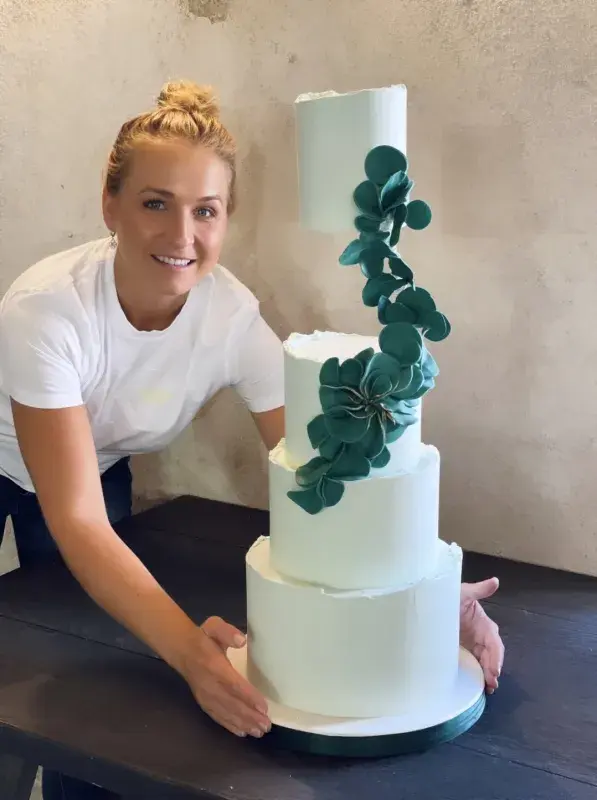 Svatební dort od Jany Pokorné