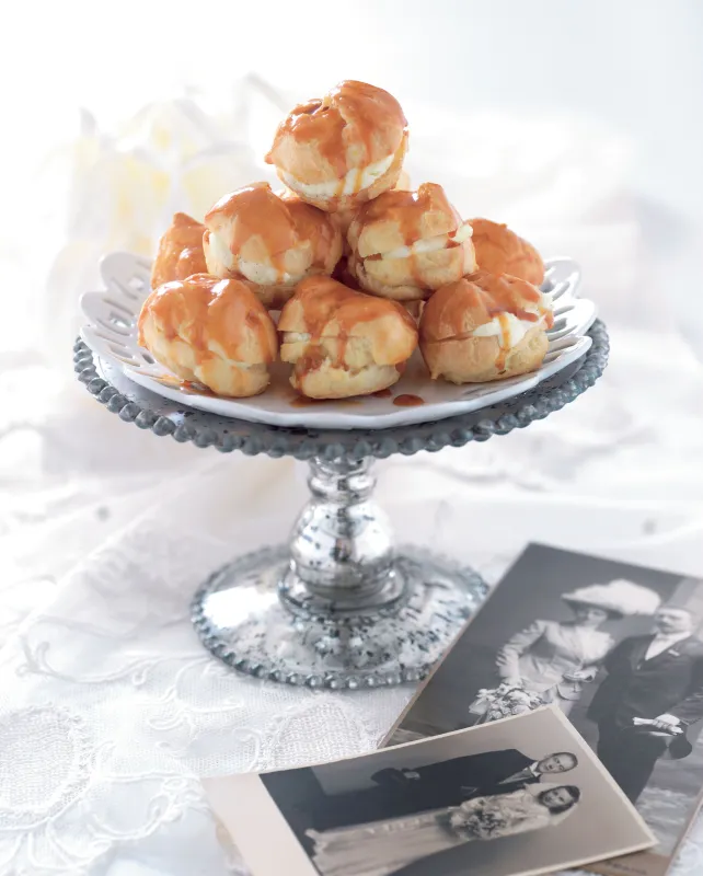 ‚Dort‘ z karamelových větrníků