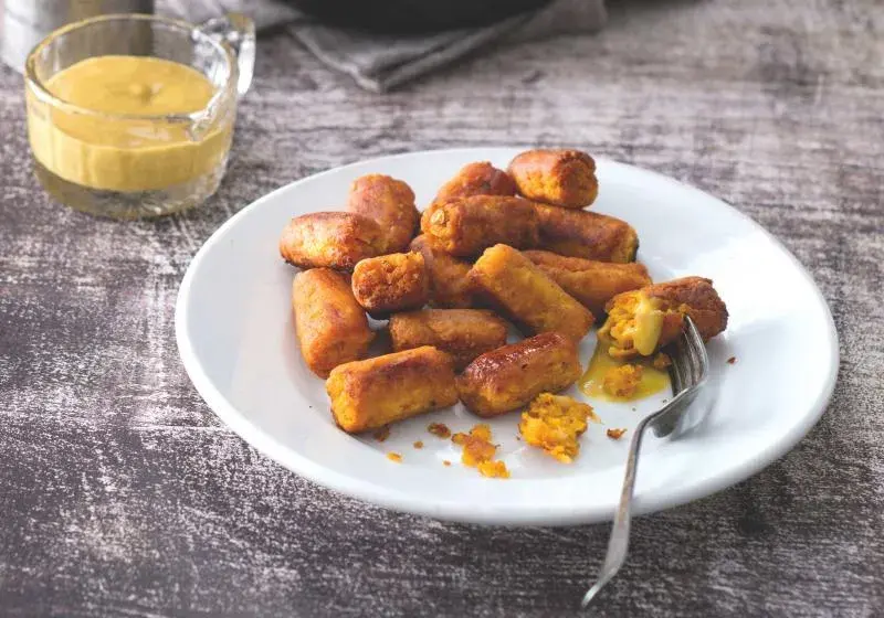 Dýňové špalíčky s javorovou hořčicí