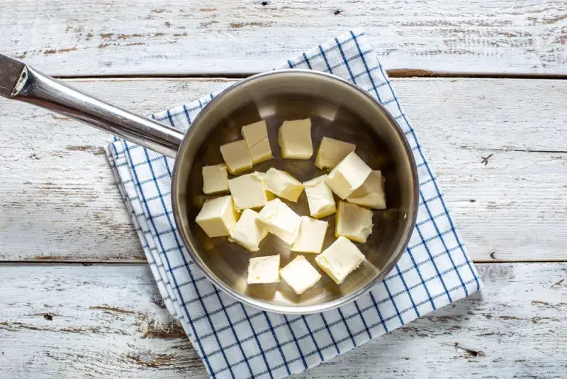 Příprava ghí máslo