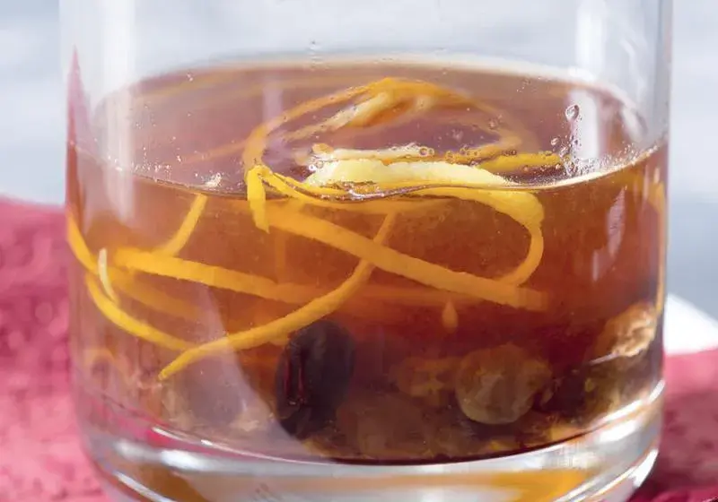 Horké brandy s marmeládou