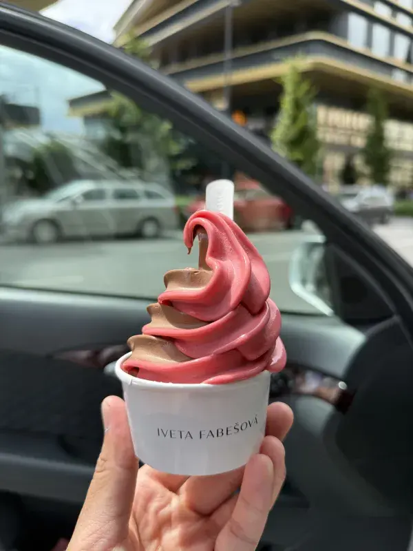 Točená zmrzlina od Ivety Fabešové
