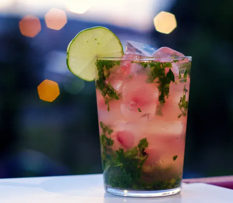 Jahodové mojito