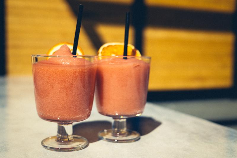 Jahodové frosé