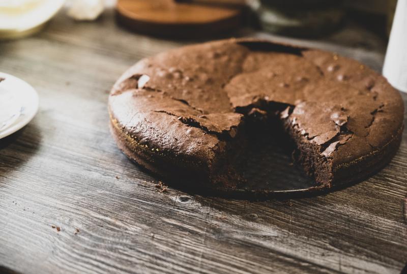 Švédský čokoládový dezert kladdkaka