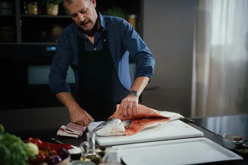 Marinovaný losos podle Marka Raditsche