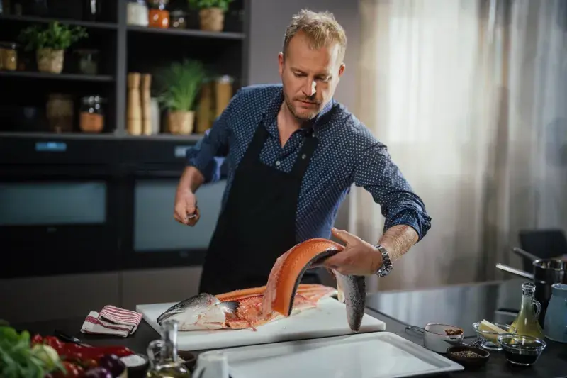 Marinovaný losos podle Marka Raditsche