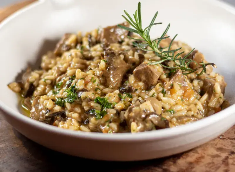 Risotto z rýže arborio