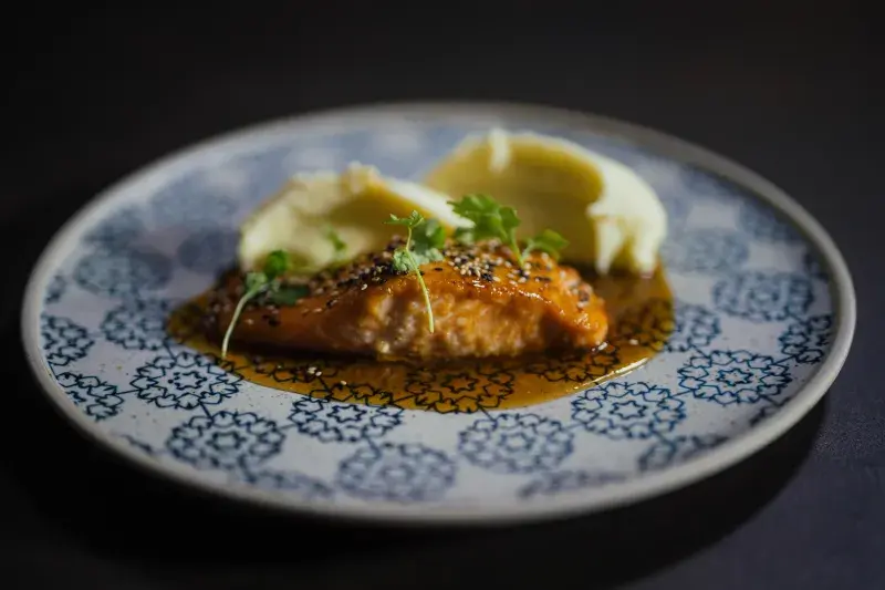 Marinovaný losos podle Marka Raditsche