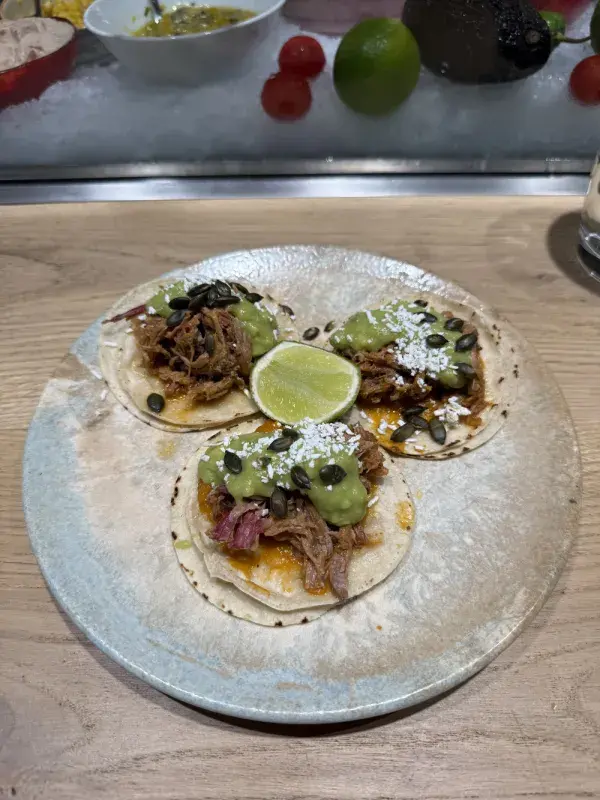 Tacos z restaurace Mexická