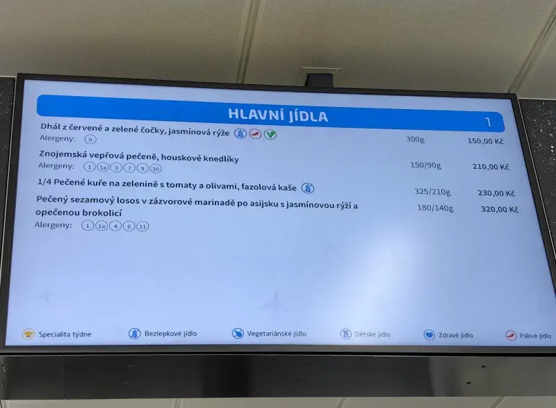 Runway mezi terminály 