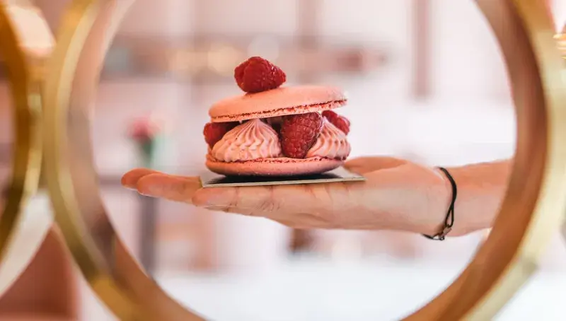 Makronka z Cafe du Lac