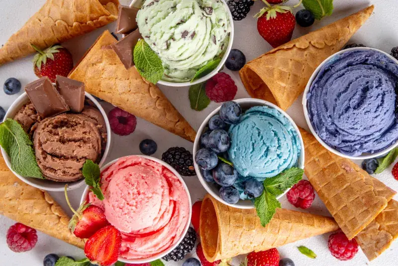 Ovocných zmrzlin není nikdy dost