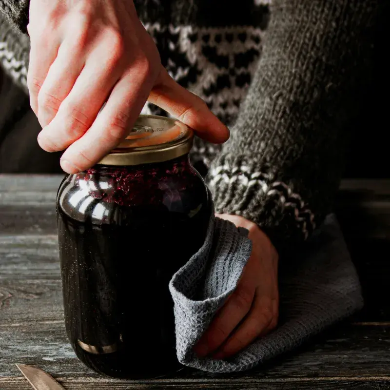 Zavařování bezinek