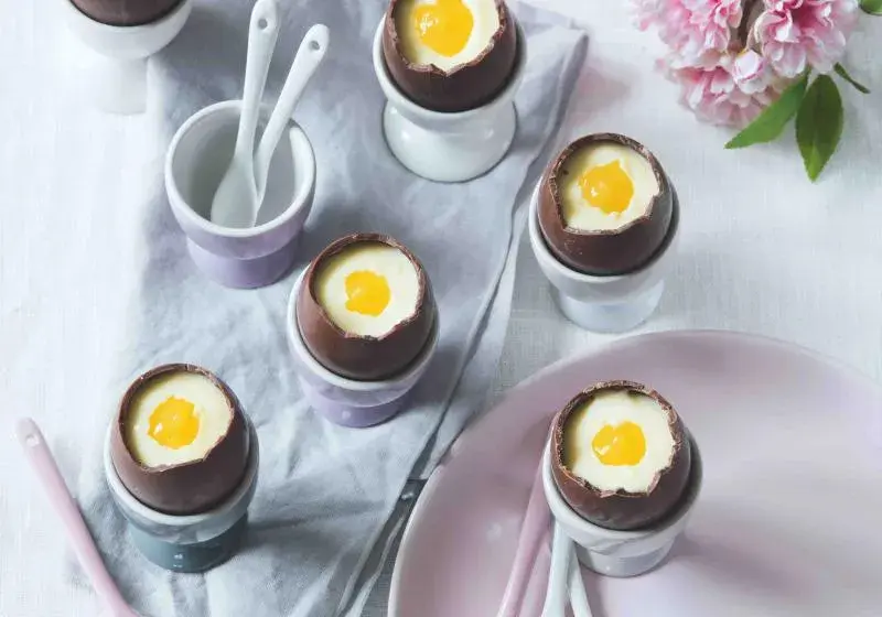 Plněná velikonoční vajíčka