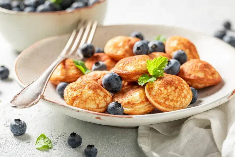 Holandské poffertjes