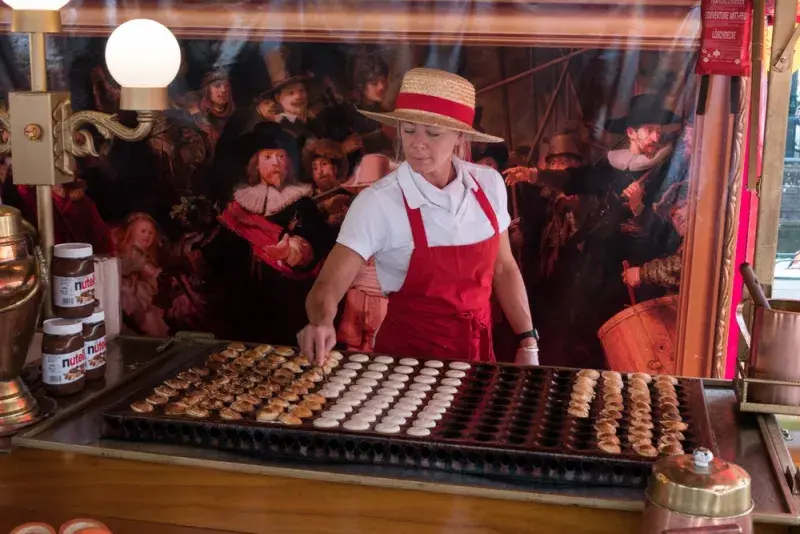 Holandské poffertjes