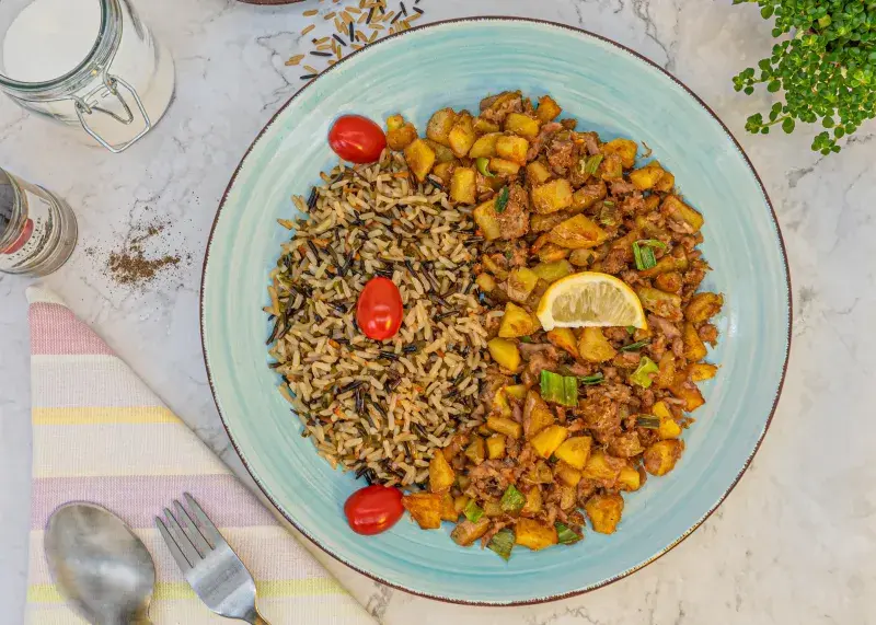 Směs s hnědou rýží