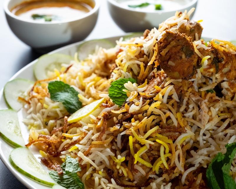 Biryani z rýže basmati