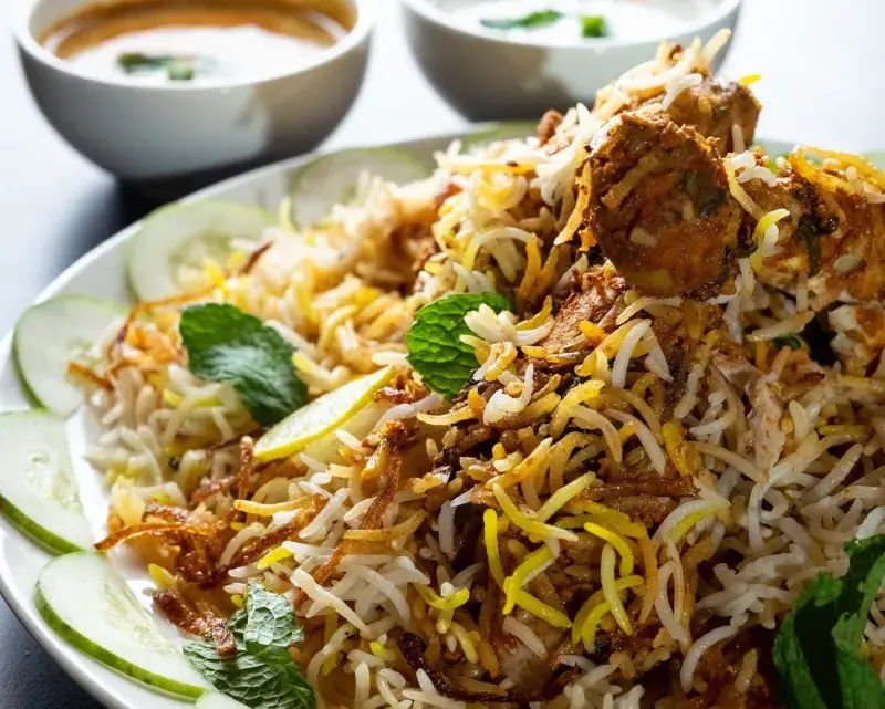 Biryani z rýže basmati