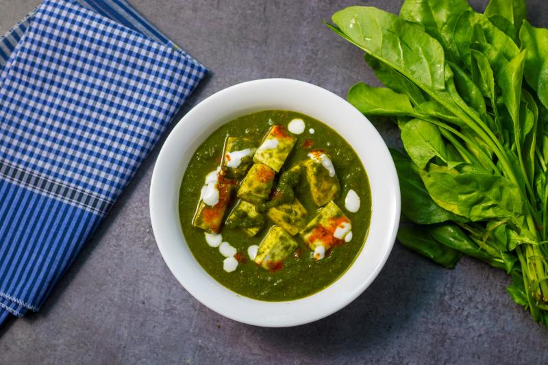 Palak paneer