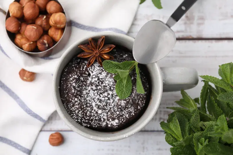 Čokoládový mug cake provoňte badyánem