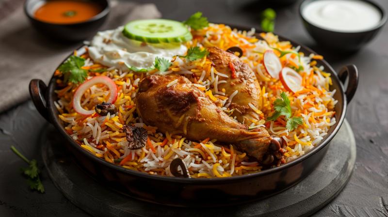 Hyderabadi Chicken Biryani