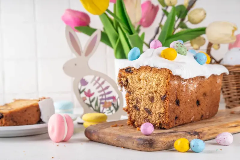 Velikonoční simnel cake má i své modernější podoby