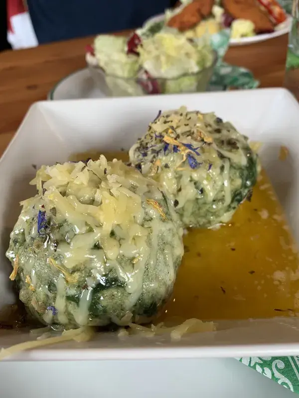 Spinatknödel