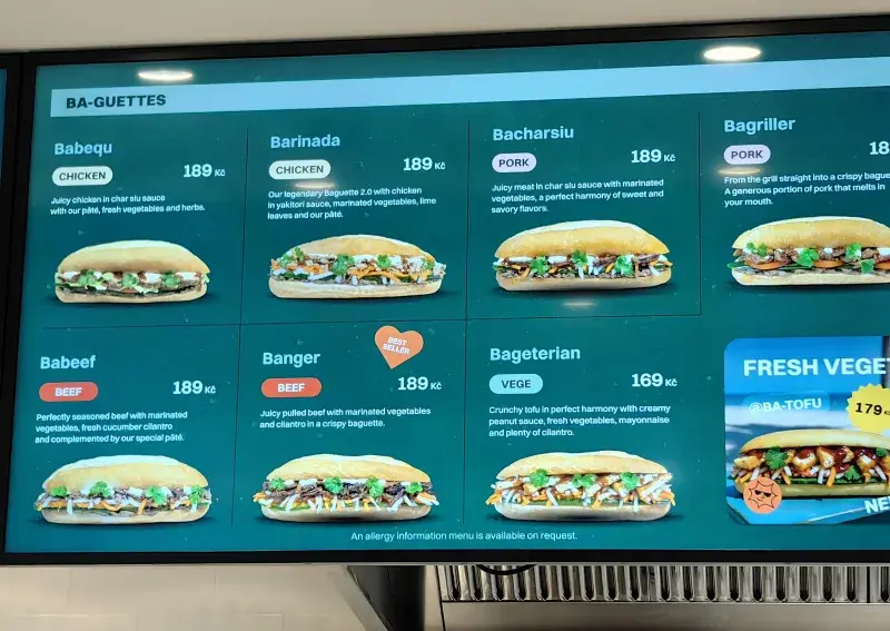 Banh mi ba terminál 2 