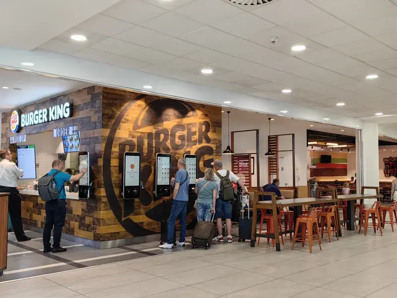 Burger king terminál 2