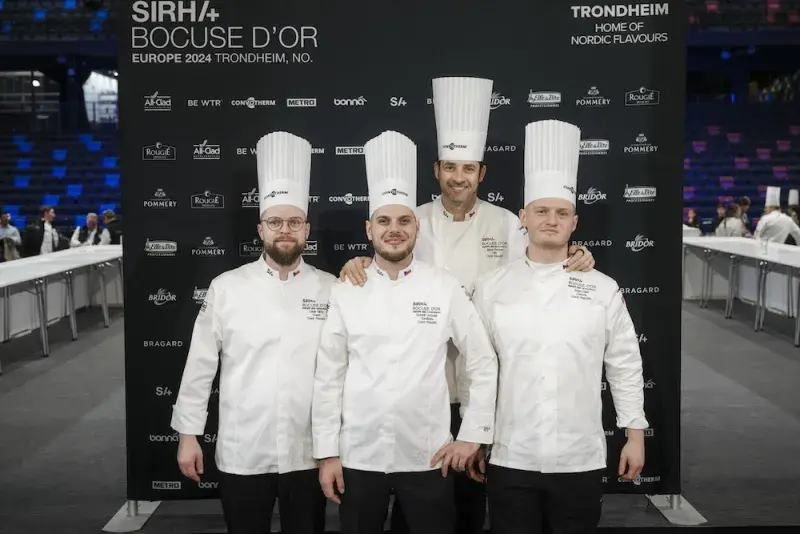 Český tým na evropském finále Bocuse d'Or