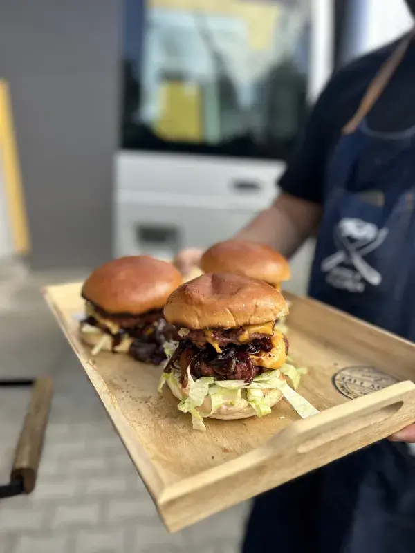 Double Smash Cheeseburger 