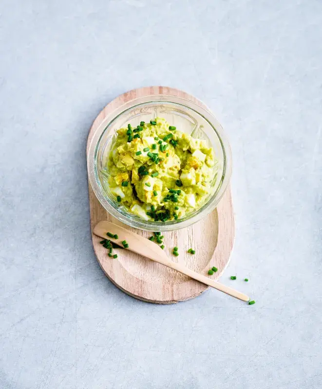 Avokádová pomazánka s vejci
