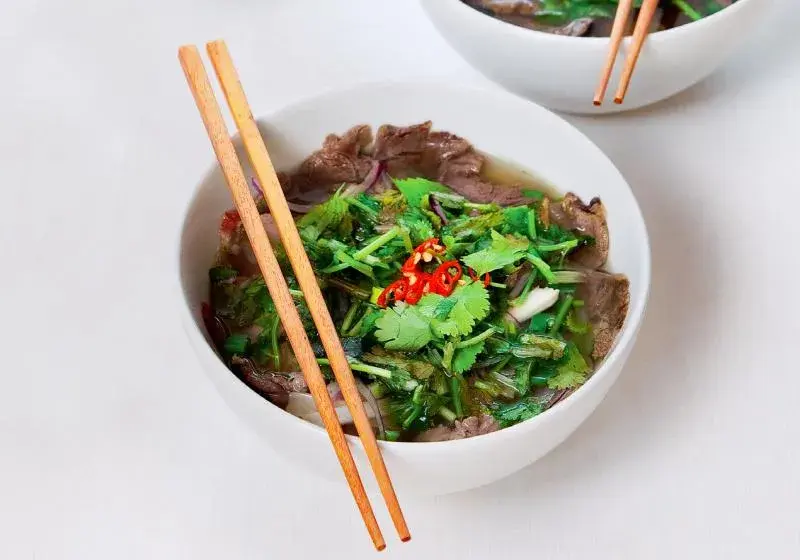 Vietnamská polévka pho bo