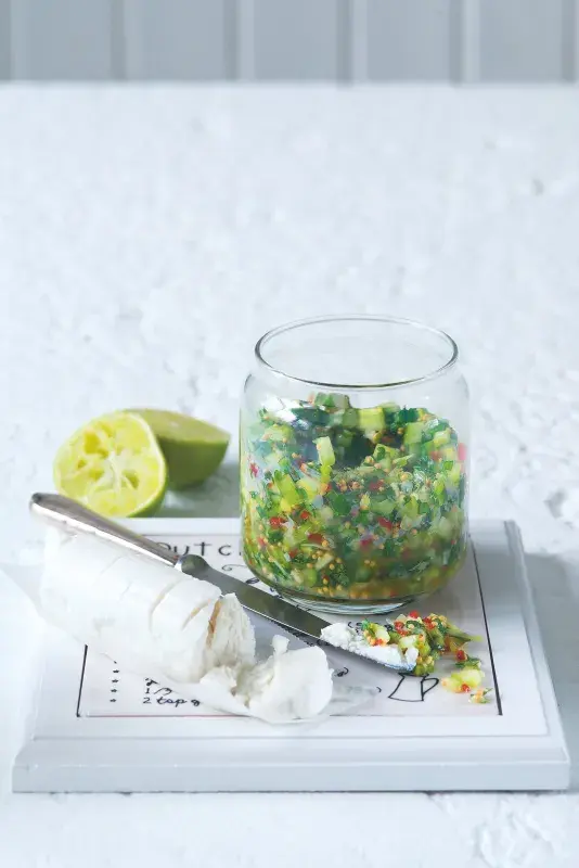 Relish z jarní cibulky