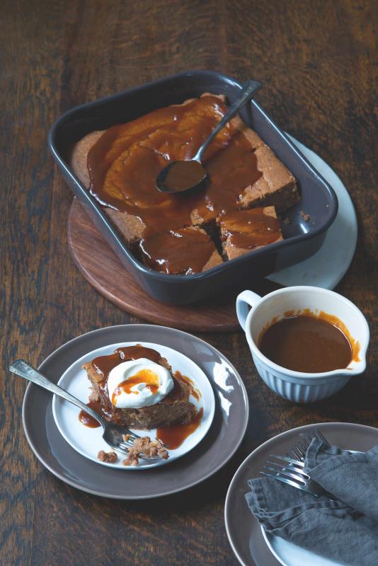 Sticky toffee pudding