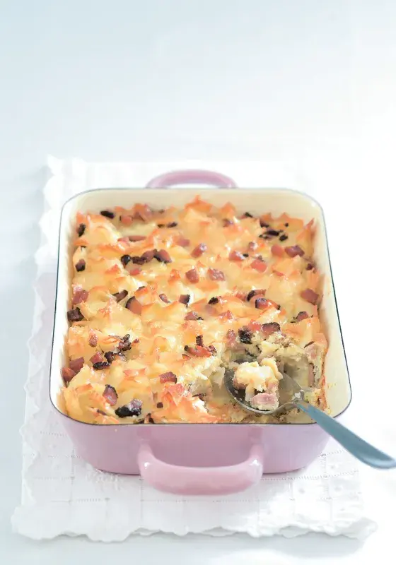 Šunkofleky se slaninou