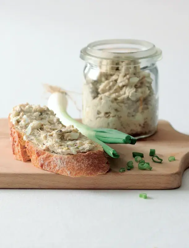 Tvarohová pomazánka se sardinkami