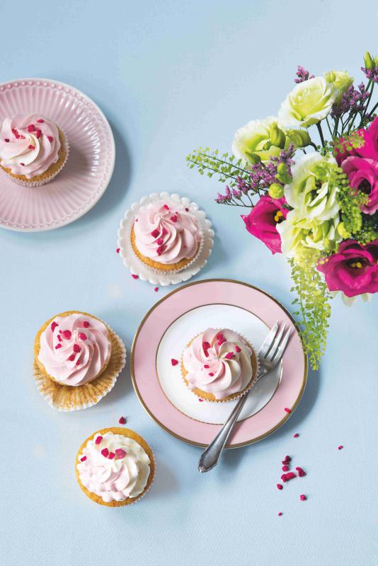Vanilkové cupcaky s máslovým krémem