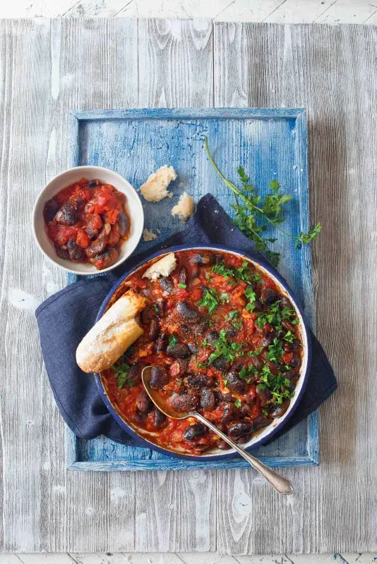 Zapékané obří fazole