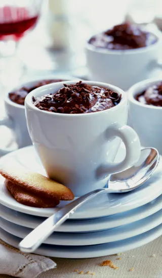 Chlazená čokoládová pěna