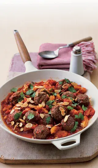 Rychlé marocké masové kuličky