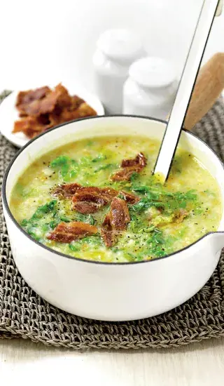 Krémová polévka s kapustou