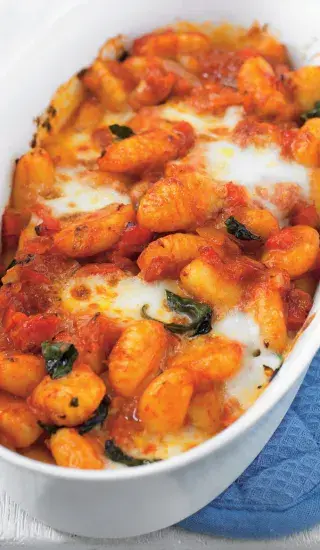 Zapečené gnocchi