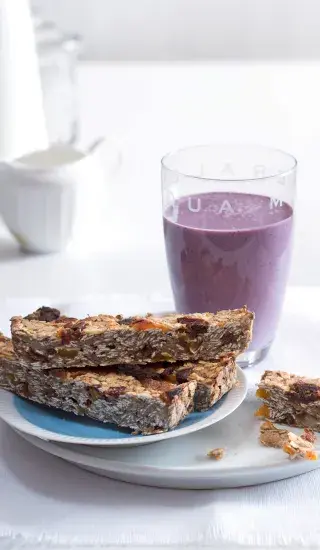 Superzdravé banánovo-ovesné řezy