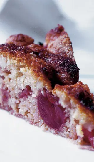 Třešňový koláč s citronem